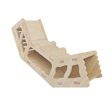 Wooden Hamster Burrow Tunnel