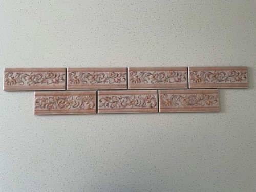 Vintage ceramic border tiles - 7,