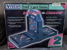 Vintage Battleship Command 1990 Vtech Electronic Talking Incomplete Boxed