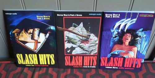 Slash hits horror magazines - slash,