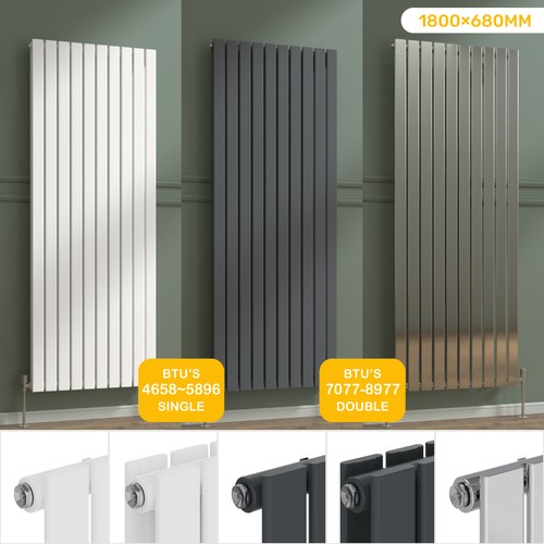Vertical designer radiator - designer,