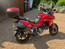 Ducati Multistrada 1200s dvt touring. Immaculate in red.
