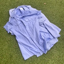 10 x RAF BULK SURPLUS G1 RAF BLUE POLYCOTTON MENS SHORT SLEEVE UNIFORM SHIRT
