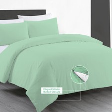 Plain duvet quilt cover - plain, with