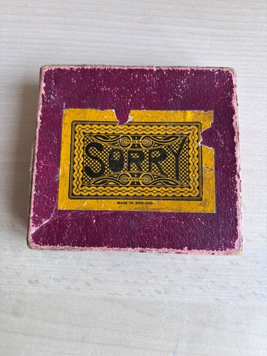 Vintage sorry game - vintage,