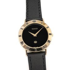 Gucci 3000M Men's 33mm Black