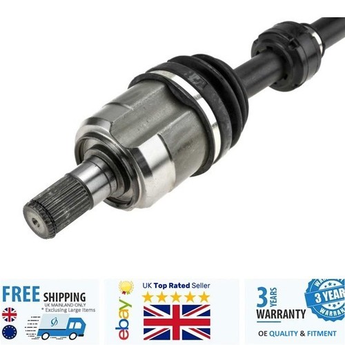 Front left driveshaft - front,