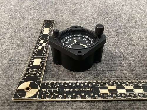 Waltham aircraft clock - aircraft, corp