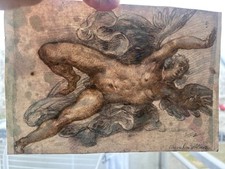 Original Cherub Drawing Signed