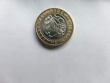 Rare Mint error £2 Pound Coin