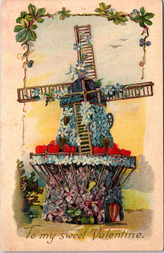 Sweet valentine windmill - to,