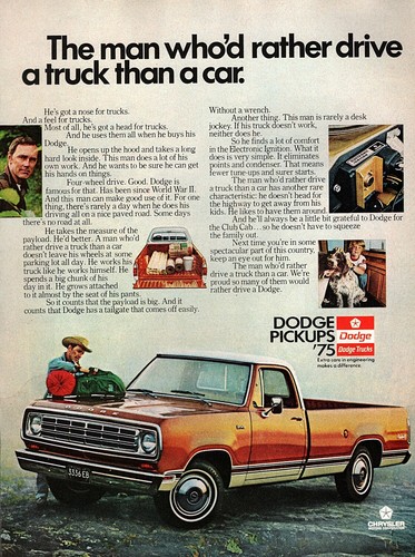 1975 dodge 100 pickup - dodge, d-100