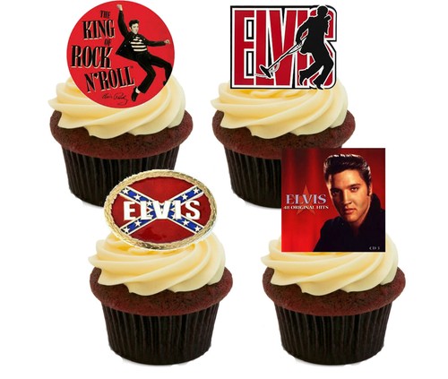 Elvis presley edible - elvis, cupcake