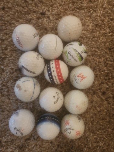 Assorted golf balls - assorted,