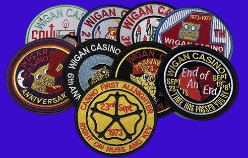 Northern soul iron patch - on,