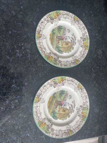 Copeland spode byron plates - copeland,