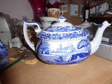 Spode Blue italian Teapot