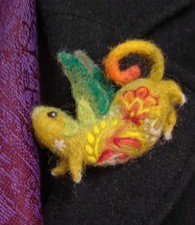 Unique 3D Witchy Folk Art