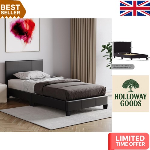 Compact lisbon 3ft bed frame - compact,