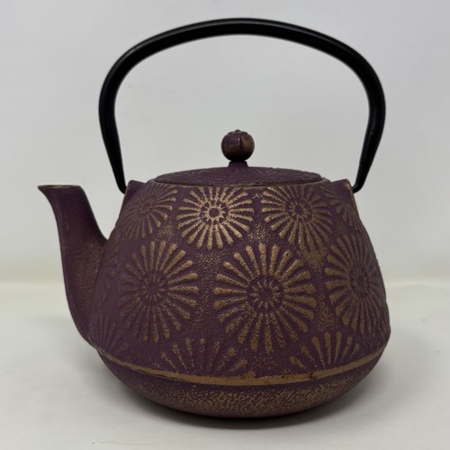 Teavana cast iron teapot - teavana,
