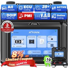 XTOOL D7S All System Diagnostic Tool OBD2 Scanner Bidirectinal Scan ECU Coding