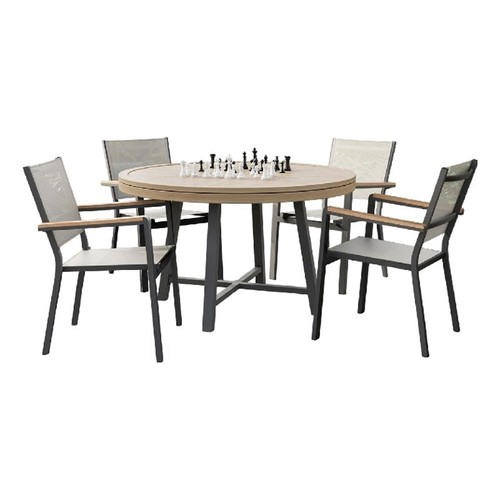 Nily 5pc outdoor poker chess - 5pc,