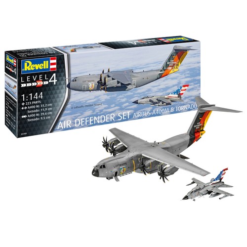 Revell air defender - set, airbus