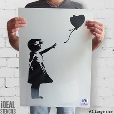Banksy Balloon Girl stencil