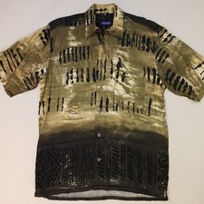 Retro Shirt Crazy Abstract Vintage S Fits Like MEDIUM Regular Fit Print Festival