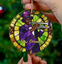 New Orleans Ornament, Faux