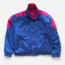 Roffe Vintage 70s / 80s Ski Jacket Zipper Pockets & Elasticated Waist / Wrists