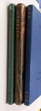 Folio Society 3 Shakespeare Plays With Dust Jackets  1950s