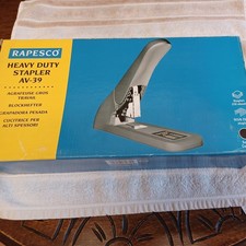 RAPESCO HEAVY DUTY STAPLER AV-39.GREY.BRAND NEW NEVER USED.ORIGINAL BOX,PACKAGE