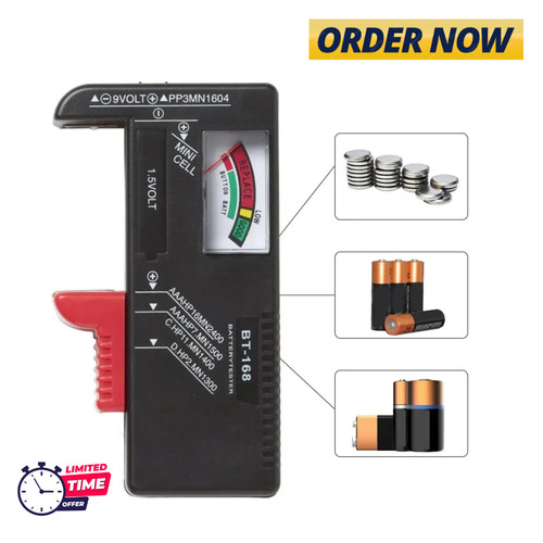 Universal battery tester - universal,