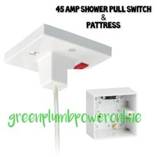 Shower Pull Cord Switch With