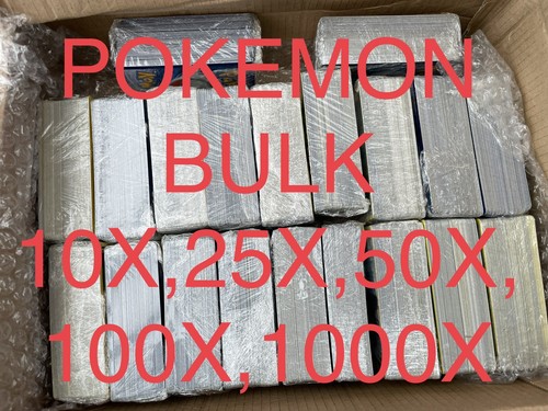 Pokemon cards 10x 25x 50x - 10x,