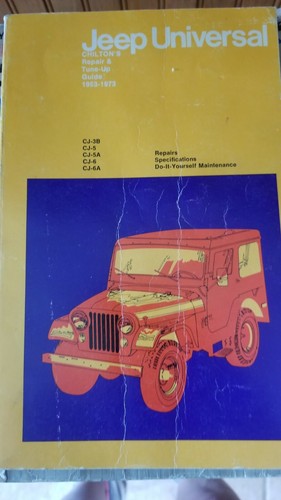 Chiltons jeep universal repair - chiltons,