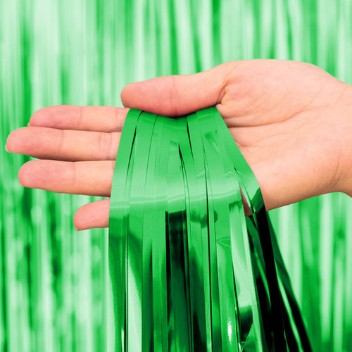 Foil curtain fringe tinsel - curtain,