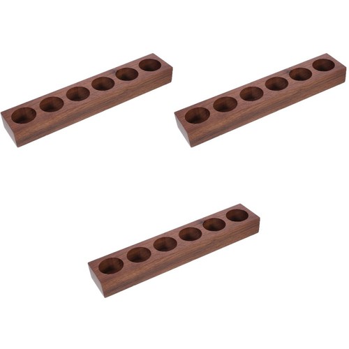 Wooden test tube rack coffee - rack,