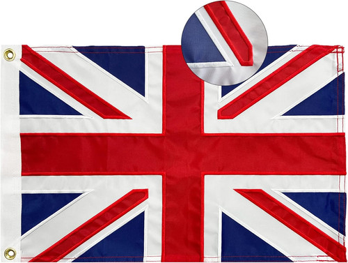 British flags 12x18 inch - british,