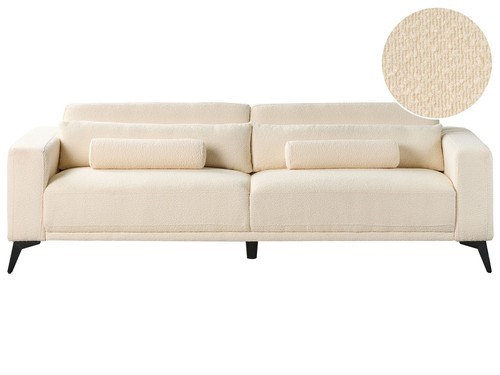 Seater boucle sofa - 3,