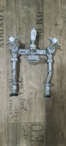 Vintage chrome bath and - vintage,
