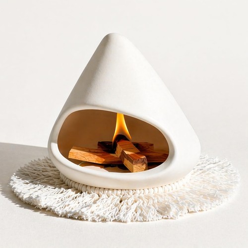 Ceramic palo santo holder - ceramic,