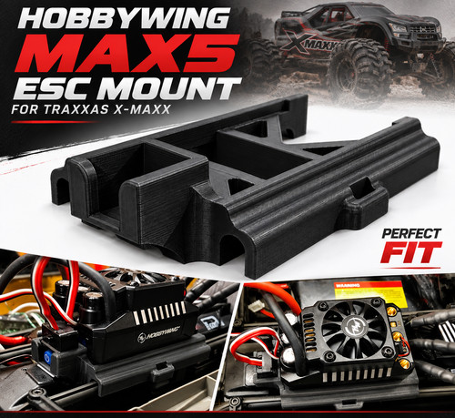 Hobbywing max5 esc - mount, for