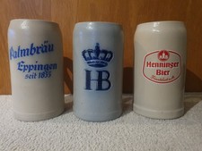 Litre vintage stoneware - 3x,
