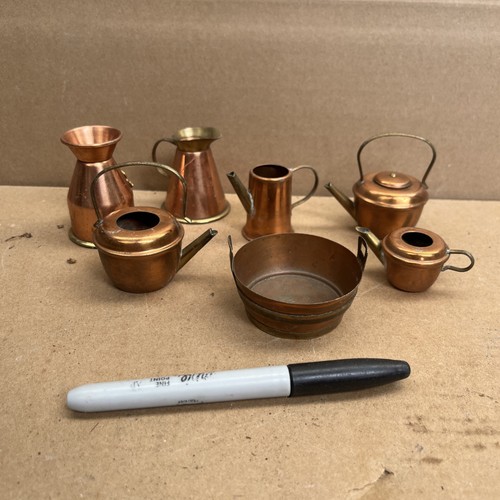 Copper brass mini pottery - brass,
