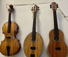 3 String Instruments Wood
