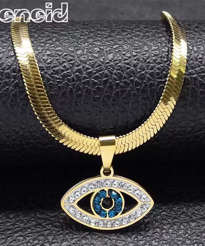 Vintage crystal evil demon eye - vintage,