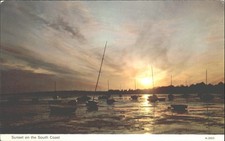 Sunset on the South Coast