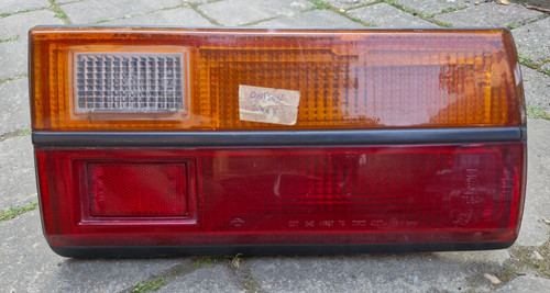 Rear light lens - light, for
